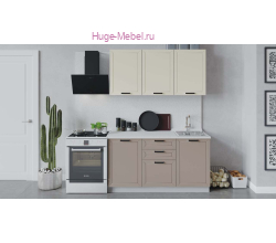 Кухня 1.5 метра "Альфа латте"