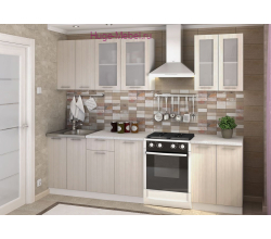 Кухня 2 метра "Дина шимо светлый"
