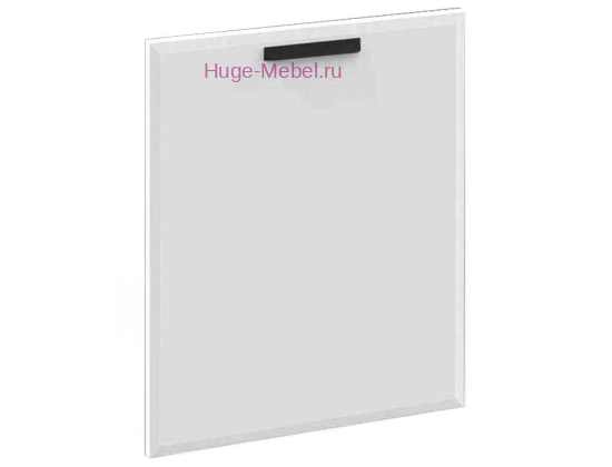 Фасад для посудомоечной машины 600 мм Ф-105 белый супермат (Призма)