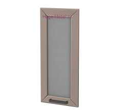 Кухонный фасад Ф-204 холст латте (Альфа)