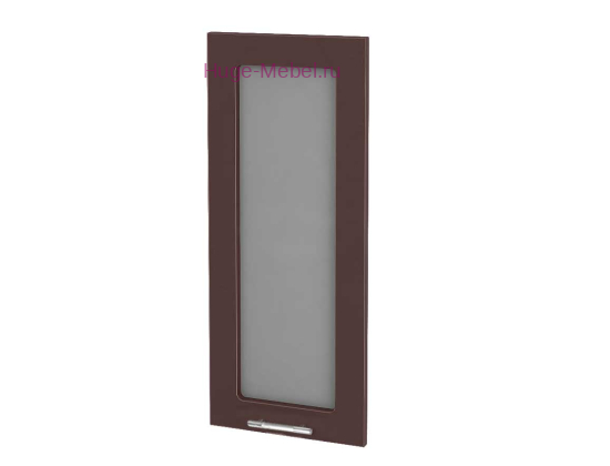 Кухонный фасад Ф-95 шоколад глянец (Ксения)
