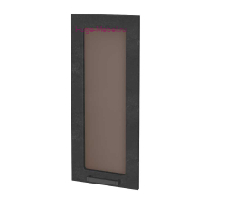 Кухонный фасад Ф-35 бетон графит (Пасаденна)