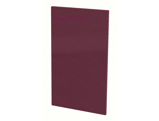 Кухонный фасад Ф-203 бордо глянец (Ксения)
