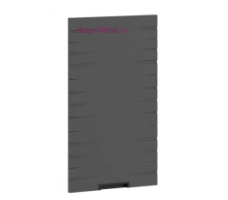 Кухонный фасад Ф-230 холст вулкан с фрезеровкой (Сахара)