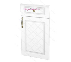 Кухонный фасад Ф-21 дуб белый (Модена)