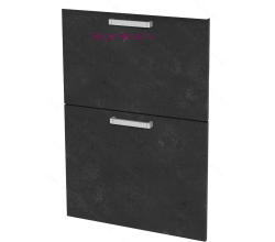 Кухонный фасад Ф-52 бетон графит (Бетон)