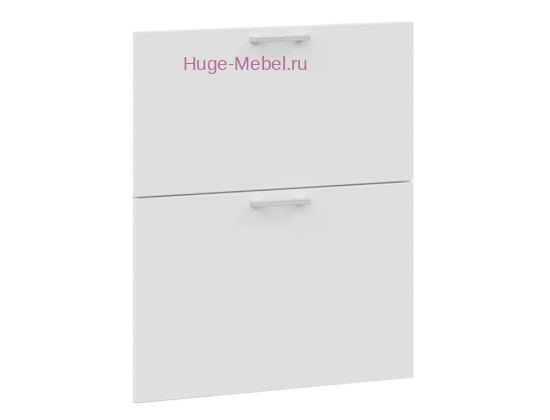 Кухонный фасад Ф-52 софт вайт (Катрин)