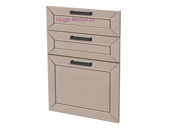 Кухонный фасад Ф-43 холст латте (Альфа)