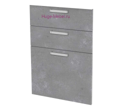 Кухонный фасад Ф-33 бетон темный (Бетон)