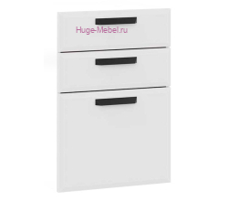 Кухонный фасад Ф-43 белый суперматовый (Призма)