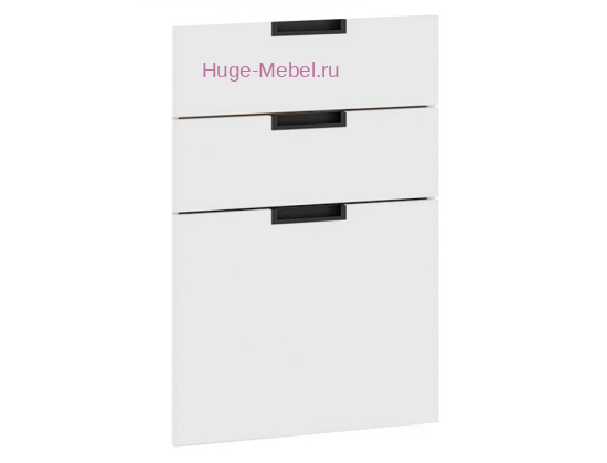 Кухонный фасад Ф-23 холст белый (Сахара)