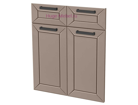 Кухонный фасад Ф-51-М холст латте (Альфа)