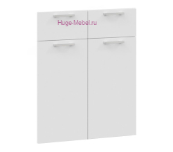 Кухонный фасад Ф-41-М софт вайт (Катрин)