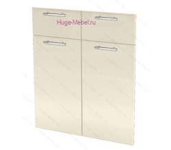 Кухонный фасад Ф-51-М ваниль глянец (Ксения)