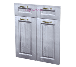 Кухонный фасад Ф-41-М Сталь (Мария)