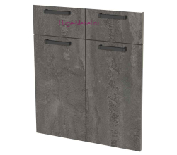 Кухонный фасад Ф-41-М железный камень (Пасаденна)