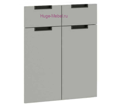 Кухонный фасад Ф-41-М холст грей (Сахара)