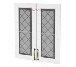 Кухонный фасад Ф-245 дуб белый (Модена)