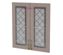 Кухонный фасад Ф-245 дуб кофе (Модена)