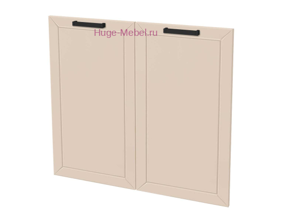 Кухонный фасад Ф-40 холст брюле (Альфа)