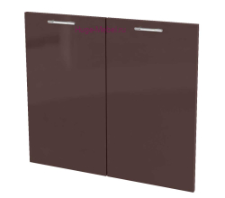 Кухонный фасад Ф-240 шоколад глянец (Ксения)