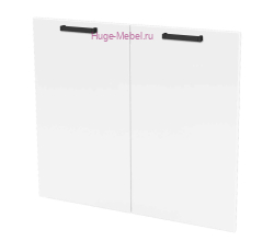 Кухонный фасад Ф-240 белый бриллиант (Пасаденна)