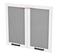 Кухонный фасад Ф-245 холст белый (Альфа)