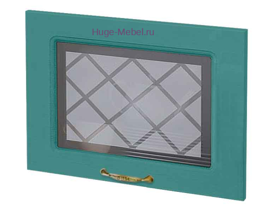 Кухонный фасад Ф-86 дуб бирюза (Модена)