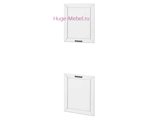 Кухонный фасад Ф-92 холст белый (Альфа)