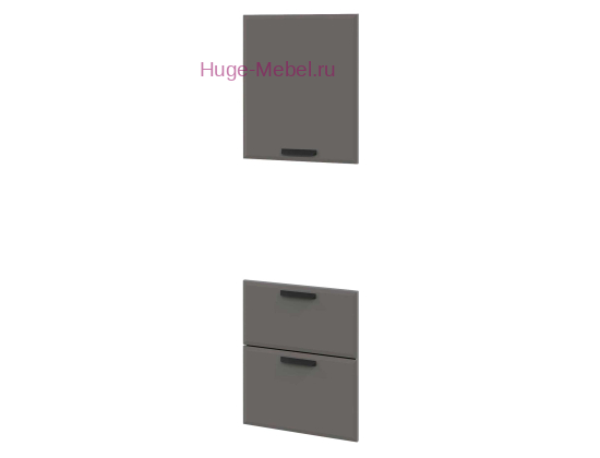 Кухонный фасад Ф-93 асфальт суперматовый (Призма)