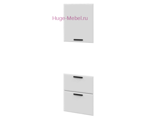 Кухонный фасад Ф-93 белый суперматовый (Призма)