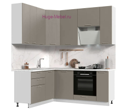 Высокая угловая кухня 200х160 "Катрин"
