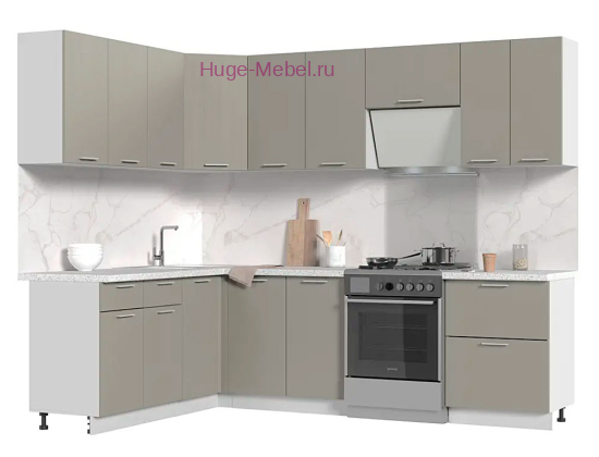 Угловая кухня 260х180 "Катрин"