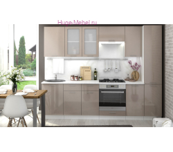 Кухня 2.4 метра "Ксения Кофе с молоком"