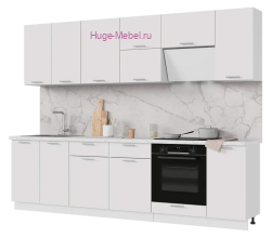 Кухня 2.9 метра "Ксения" глянец