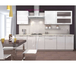 Белая кухня 260 "Ксения"