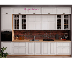 Кухня 3.8 метра "Мария" высотой 2.7