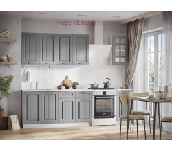 Кухня 2 метра "Мария" сталь