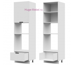 Пенал кухонный для встраиваемой техники 600 Сахара (белый)