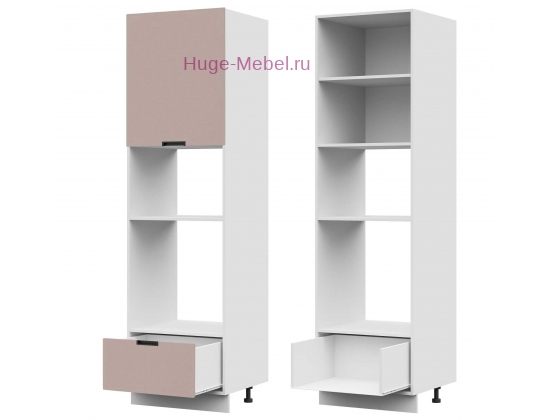 Пенал кухонный для встраиваемой техники 600 Сахара (латте)