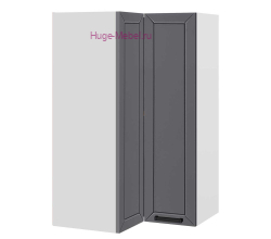 Угловой шкаф верхний прямой высокий 600 Альфа (вулкан)