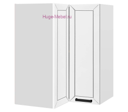 Угловой шкаф верхний прямой 600 Альфа (белый)