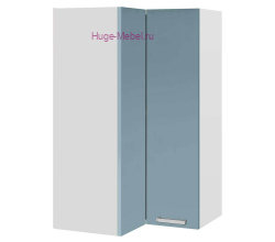 Угловой шкаф верхний прямой высокий 600 Катрин (топаз)