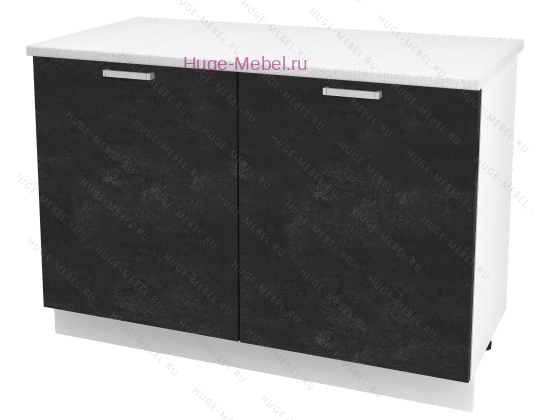 Шкаф кухонный нижний 1200 Бетон (бетон чёрный)