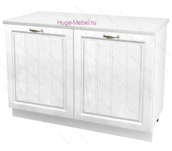 Шкаф кухонный нижний 1000 Мария (белый)