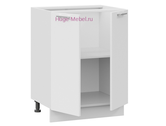 Шкаф кухонный нижний 600 Катрин (софт вайт)