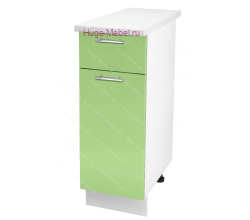 Нижний кухонный шкаф с ящиком  300 Ксения (олива)