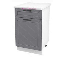 Нижний кухонный шкаф с ящиком  500 Альфа (вулкан)