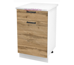 Нижний кухонный шкаф с ящиком  500 Пасаденна (дуб вотан)