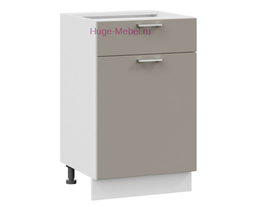 Нижний кухонный шкаф с ящиком  500 Катрин (циркон)